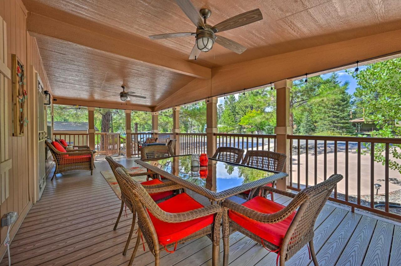Munds Park Cabin Retreat With Deck And Fire Pit! Exterior foto